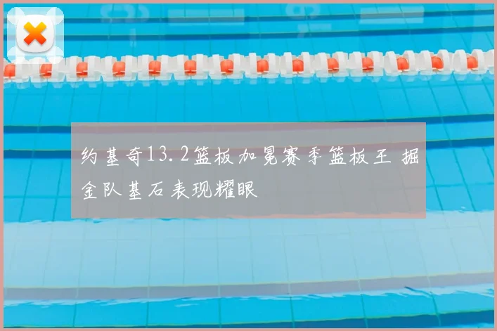 约基奇13.2篮板加冕赛季篮板王 掘金队基石表现耀眼